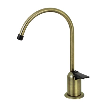 Kingston Brass K6193 Americana Single-Handle Water Filtration Faucet, Antique Brass K6193